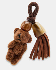 TEDDY SHOE CHARM BROWN