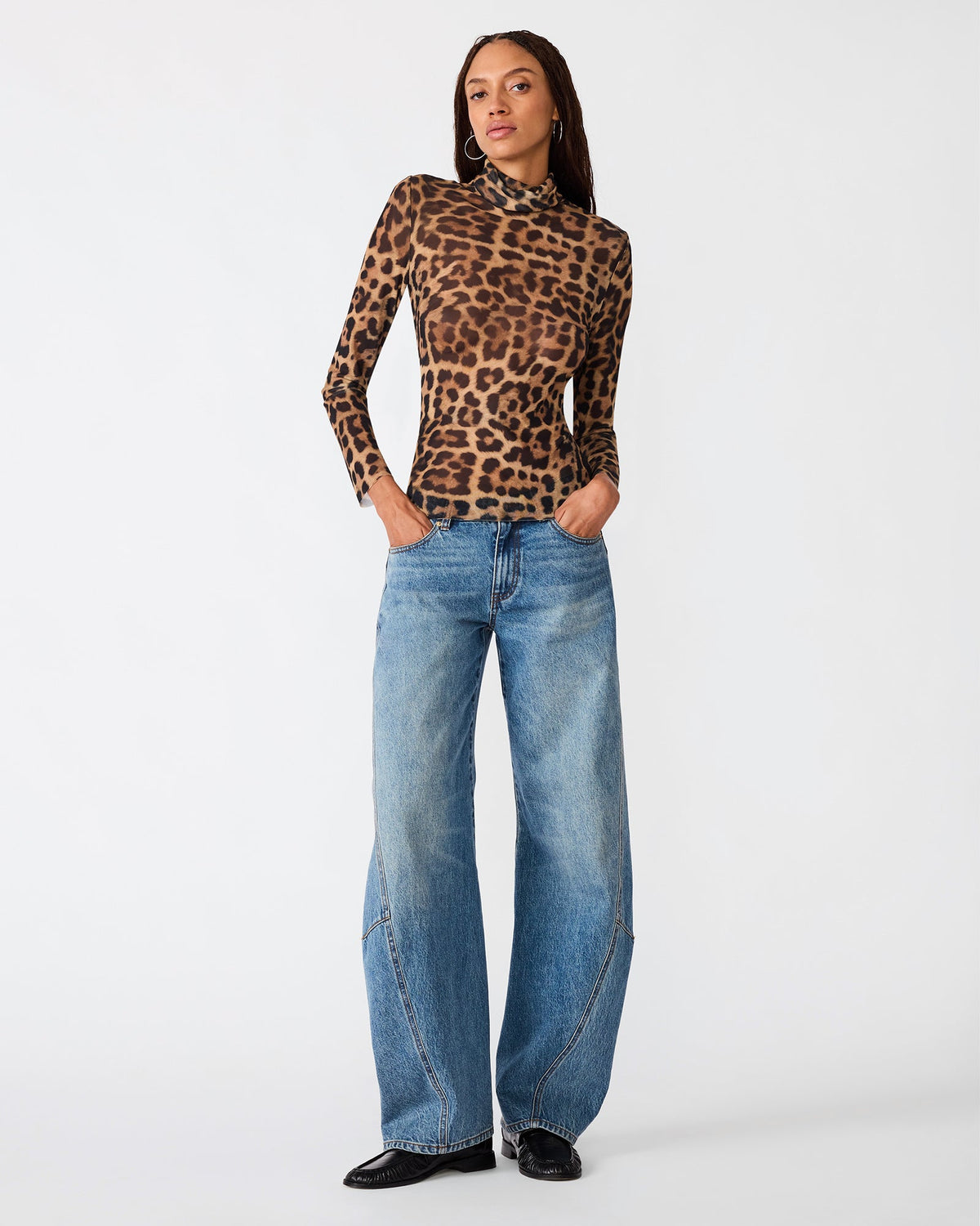 TEAGHAN TOP HOT SPOTS PRINT