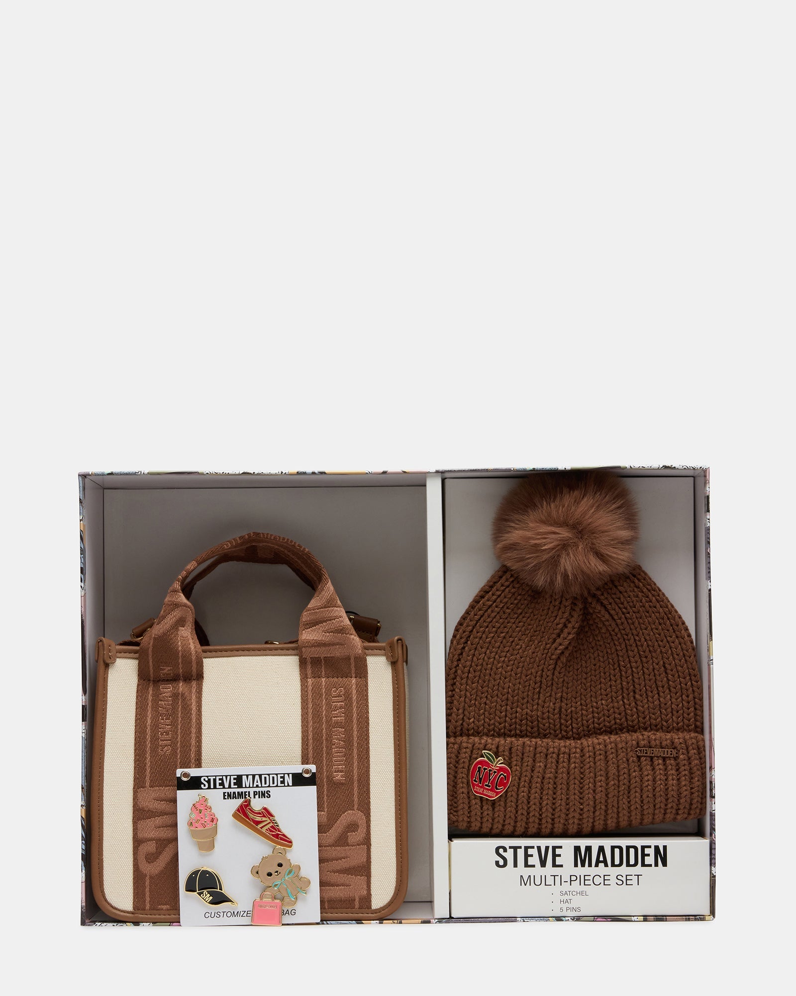 WEBBER HAT BOX GIFT SET NUTSHELL