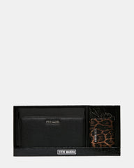ZIPPY WALLET GIFT SET BLACK