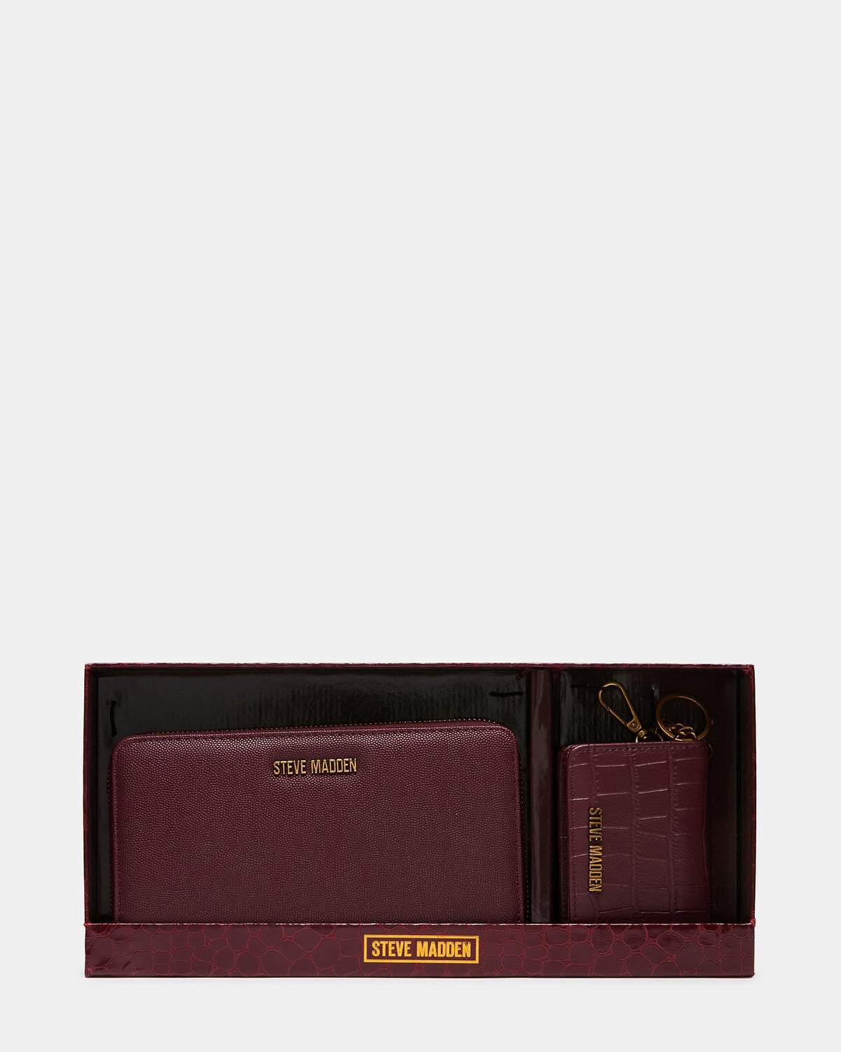 ZIPPY WALLET GIFT SET BLOODSTONE
